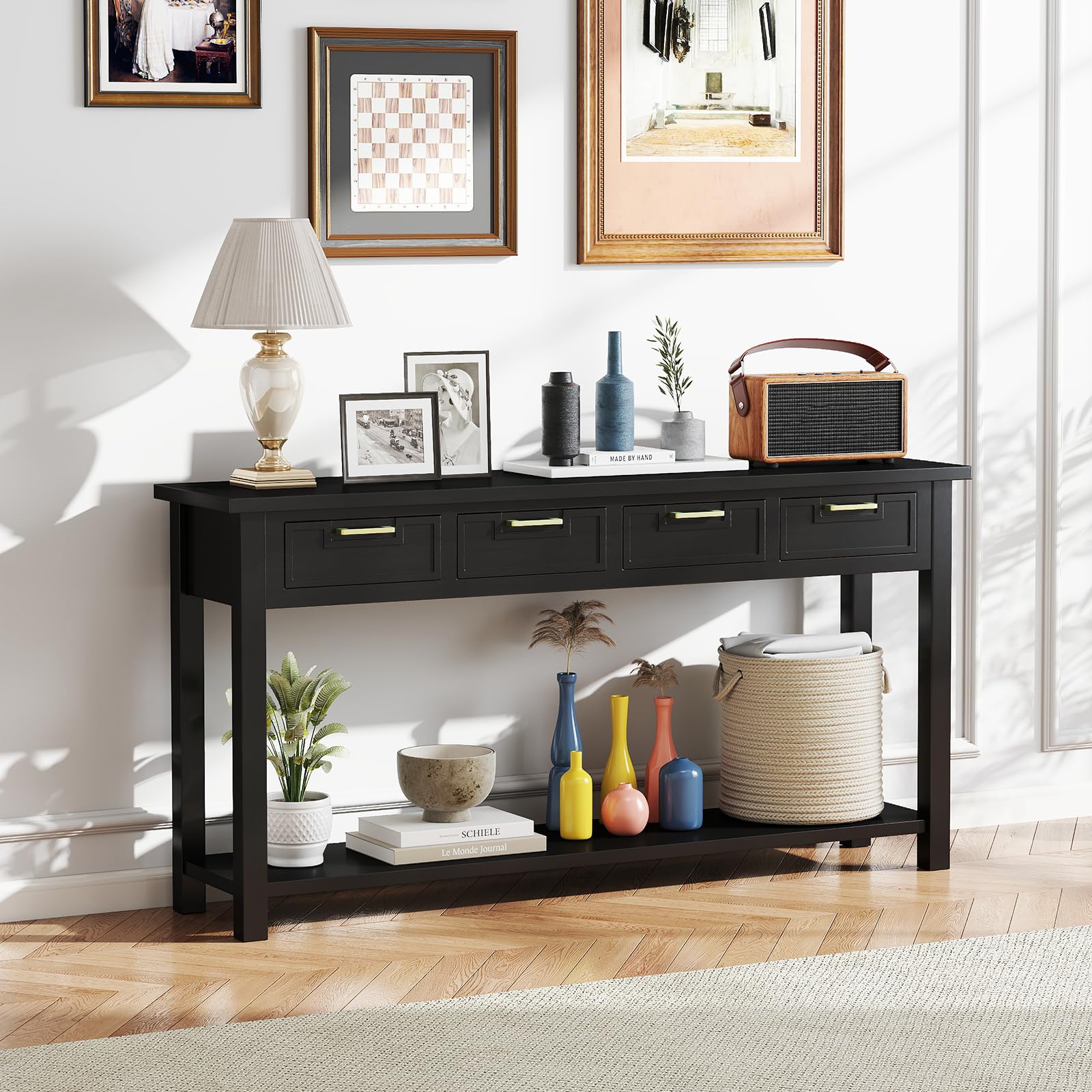 Amazon.com: HLXZN Console Table for Entryway, 60 Inch Sofa Table w